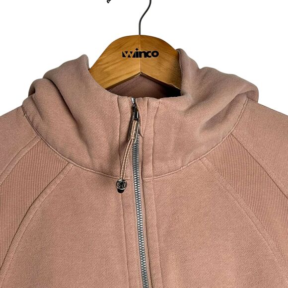 Lululemon Scuba Oversized Half-Zip Hoodie *Pink Clay - Picture 7 of 9
